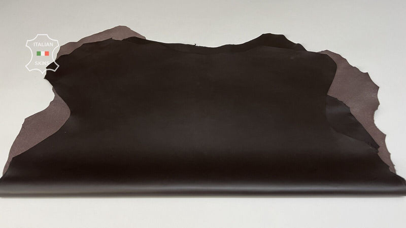 DARK BROWN Soft Italian Lambskin leather Bookbinding 2 skins 12sqf 0.7mm #B8240