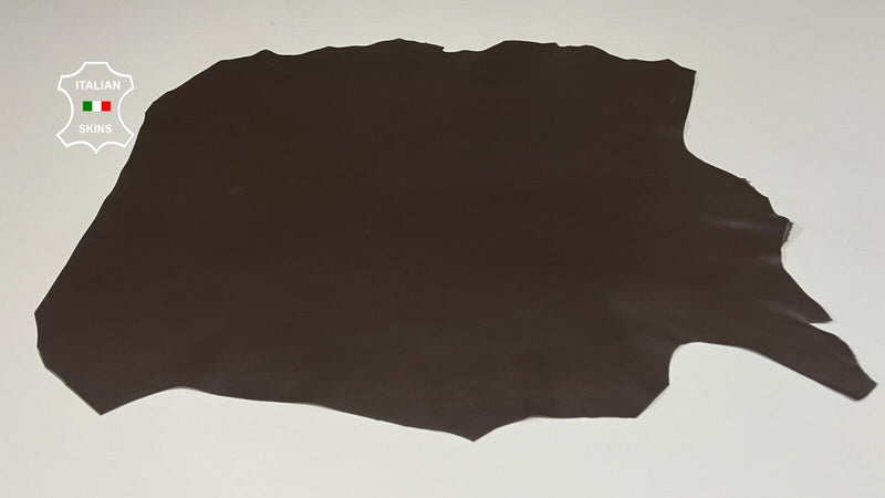 DARK BROWN Soft Italian Lambskin leather hides bookbinding 5+sqf 0.8mm #B4134
