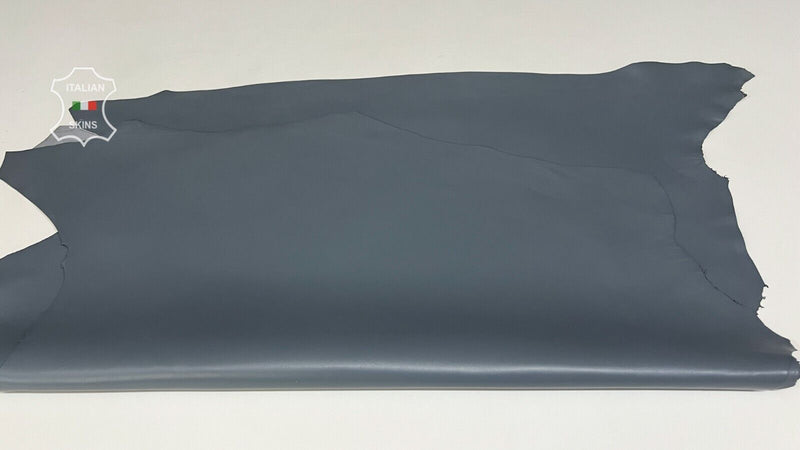 MEDIUM GRAY Soft Italian Metis Lambskin leather hides 2 skins 10sqf 0.9mm #B7896