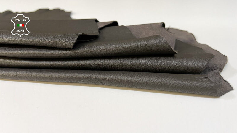 DARK BROWN Soft Italian Lambskin Lamb leather hides Bookbinding 7sqf 0.7mm B9672