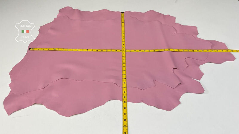 PINK Italian Lambskin Sheep leather hides Bookbinding 2 skins 12sqf 1.0mm #B7462