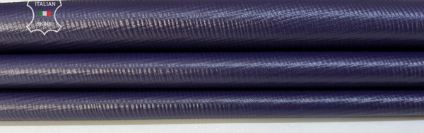 PURPLE EPI LV textured print On Soft Italian Lambskin leather 7+sqf 0.7mm #B8215
