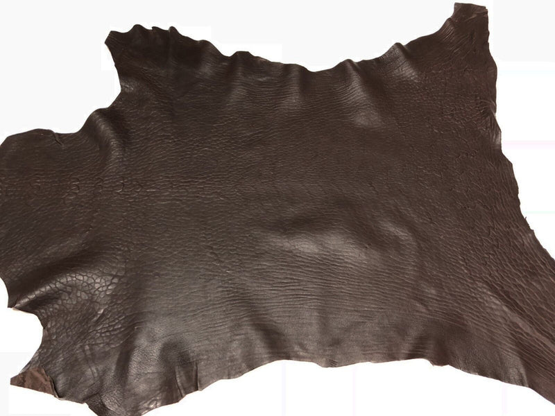 Italian lambskin leather skins hides hide GRAINY BROWN CHOCOLATE 6+sqf