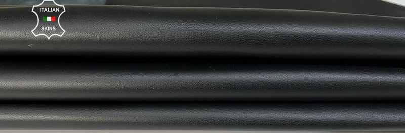 VERY DARK BROWN SHINY Soft Italian Lamb leather Bookbinding 4+sqf 0.7mm #B6977