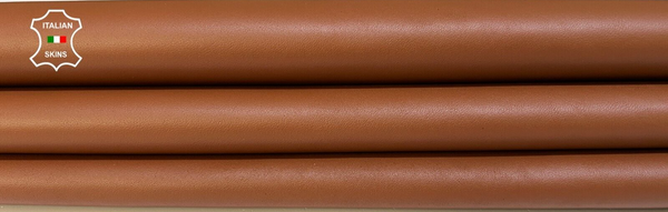 RUST BROWN Thick Soft Italian Lambskin leather Bookbinding  7+sqf 1.1mm #B9715