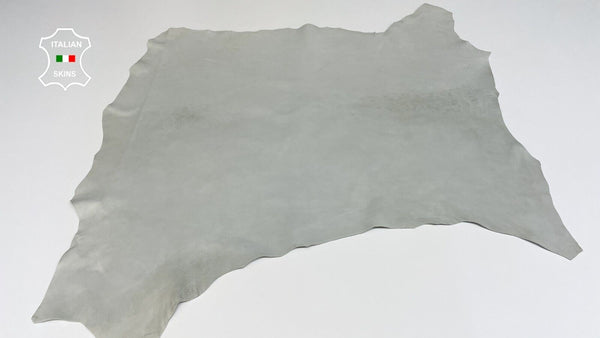 UNDYED NAKED GRAY UNFINISHED Soft Italian Lambskin leather 6sqf 1.0mm #B2685
