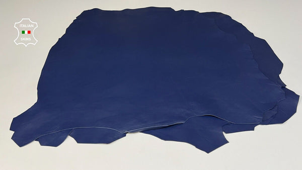 BLUE Italian Goatskin Goat leather hides Bookbinding 4 skins 20sqf 1.0mm #B9694