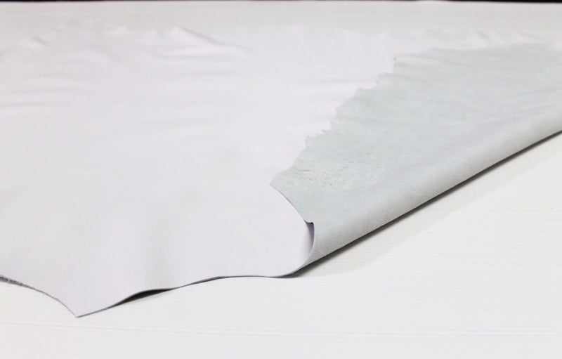 Italian Lambskin Lamb SHeep Hide skin skins hides Leather PREMIUM WHITE 6sqf
