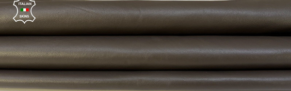 DARK BROWN Soft Italian Lambskin Lamb Sheep leather Bookbinding 4sqf 1.0mm B9739