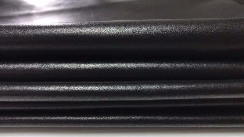 Italian Lambskin Leather 12 hides skins hides SOFT PREMIUM BLACK 90+sqf