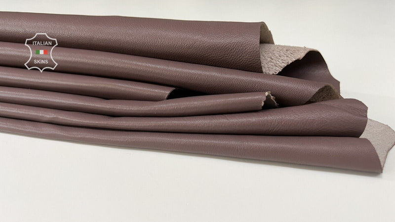 MAUVE TAUPE Soft Italian Lambskin Sheep leather Bookbinding 7+sqf 0.7mm #B8019