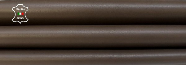 NATURAL BROWN Thick Soft Stretch Lambskin leather Bookbinding 3+sqf 1.2mm #B3694