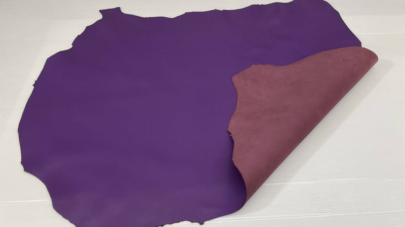 ORCHID PURPLE TOP QUALITY smooth Italian genuine Metis Lambskin Lamb Sheep wholesale leather skins for shoes 0.5mm to 1.0 mm
