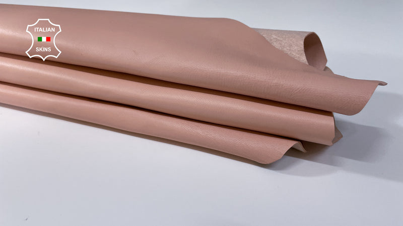 BABY PINK TOP QUALITY smooth Italian genuine Metis Lambskin Lamb Sheep wholesale leather skins for shoes 0.5mm to 1.0 mm