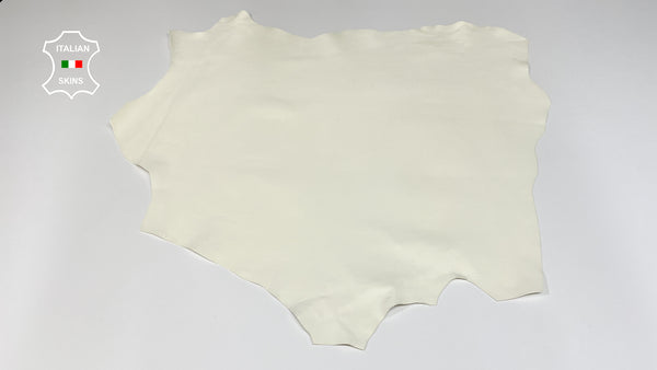 VANILLA WHITE TOP QUALITY smooth Italian genuine Metis Lambskin Lamb Sheep wholesale leather skins for shoes 0.5mm to 1.0 mm