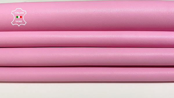 PINK TOP QUALITY smooth Italian genuine Metis Lambskin Lamb Sheep wholesale leather skins for shoes 0.5mm to 1.0 mm