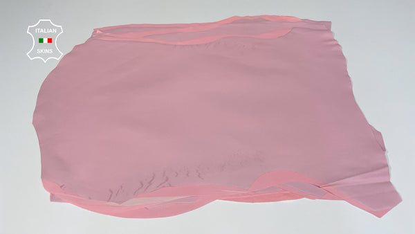Pink Soft Italian genuine STRETCH Lambskin Lamb Sheep wholesale leather skins Elastic pants trousers leggings 0.5mm to 1.0 mm