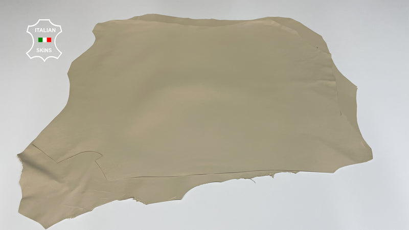 BEIGE Top Quality smooth Italian genuine Metis Lambskin Lamb Sheep wholesale leather skins shoes Bags Bookbinding 0.5mm to 1.0 mm