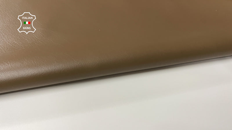 CAPPUCCINO BROWN Italian genuine Lambskin Lamb Sheep leather skins hides 0.5mm to 1.2mm