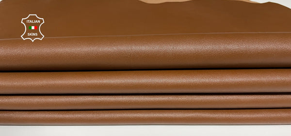 RUSSET BROWN Italian genuine leather skins 0.5mm to 1.2 mm