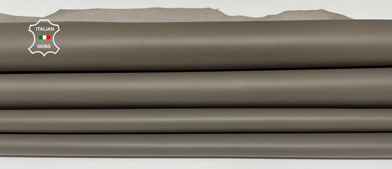 TAUPE GRAY Italian genuine leather skins 0.5mm to 1.2 mm