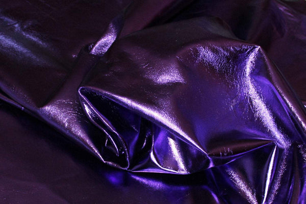 Italian lambskin leather 12 skins hides METALLIC PURPLE 80-90sqf