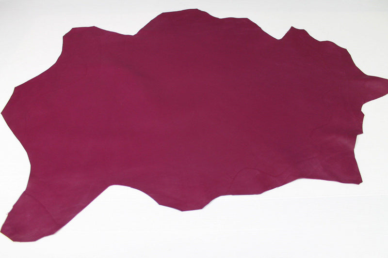 MULBERRY plum smooth Italian genuine Lambskin Lamb Sheep wholesale leather skins material for sewing high quality 0.5mm to 1.2mm