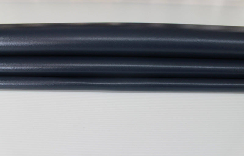 MIDNIGHT BLUE dark blue smooth Italian genuine Lambskin Lamb Sheep leather skins hides 0.5mm to 1.2mm